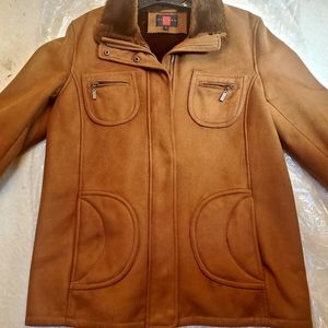 Faux Shearling Coat Women